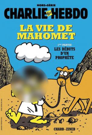 Januarska naslovnica francoskega satiričnega lista Charlie Hebdo Januarska naslovnica francoskega satiričnega lista Charlie Hebdo