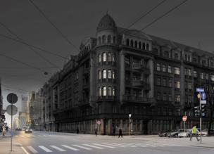 Zloglasna Hiša na vogalu na Ulici svobode