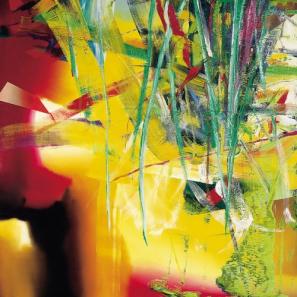 Junij; 250 cm x 250 cm, olje na platnu, 1983; Centre Pompidou, Pariz