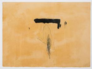 Antoni Tàpies: Le Main/Roka, akvatinta, 1972