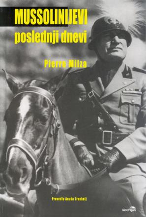 Naslovnica knjige Mussolinijevi poslednji dnevi