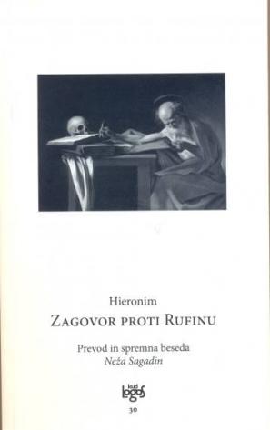 Naslovnica knjige Zagovor proti Rufinu