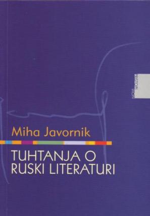 Naslovnica knjige Tuhtanja o ruski literaturi